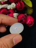 Ethiopian Opal Oval Cabs 20X16 mm size Code #C4 - Weight 15.20 cts AAA Quality Ethiopian Opal Cabochon