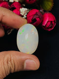Ethiopian Opal Oval Cabs 28X19 mm size Code #C5 - Weight 27.10 cts AAA Quality Ethiopian Opal Cabochon