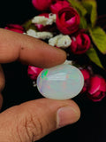Ethiopian Opal Oval Cabs 23X18 mm size Code #C11 - Weight 14.60 cts AAA Quality Ethiopian Opal Cabochon