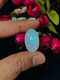 Ethiopian Opal Oval Cabs 24X14 mm size Code #C12 - Weight 17 cts AAA Quality Ethiopian Opal Cabochon