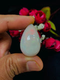 Ethiopian Opal Pear Cabs 29x17 mm size Code #C15 - Weight 28.35 cts AAA Quality Ethiopian Opal Cabochon