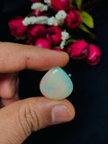 Ethiopian Opal Oval Cabs 20x18 mm size Code #C17 - Weight 13.80 cts AAA Quality Ethiopian Opal Cabochon