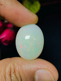Ethiopian Opal Oval Cabs 22x17 mm size Code #C21 - Weight 15.25 cts AAA Quality Ethiopian Opal Cabochon