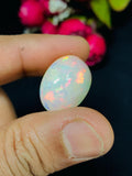Ethiopian Opal Oval Cabs 20x14 mm size Code #C22 - Weight 18.10 cts AAA Quality Ethiopian Opal Cabochon