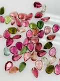 4X6 mm Tourmaline Pear Cut Stone- Tourmaline Pear- Tourmaline Cut Stone - AAA Quality - Loose Stone Jewelry, pack of 4 pc