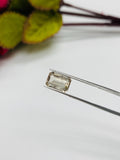 2.10 ct Tourmaline Emerald Cut - 9x6x4 mm - Code #TB1- Natural Tourmaline Octagon - Good Quality Yellow Tourmaline