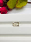 2.10 ct Tourmaline Emerald Cut - 9x6x4 mm - Code #TB1- Natural Tourmaline Octagon - Good Quality Yellow Tourmaline