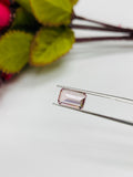 2.15 ct Tourmaline Emerald Cut - 9.25x5.5x4.5 mm - Code #TB1- Natural Tourmaline Octagon - Good Quality Light Pink Tourmaline
