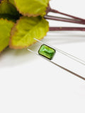 2.95 ct Tourmaline Emerald Cut - 9x6.25x5.5 mm - Code #TB1- Natural Tourmaline Octagon - Good Quality Dark Green Tourmaline