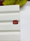 2.45 ct Tourmaline Emerald Cut - 8.75x6.6x4.65 mm - Code #TB1- Natural Tourmaline Octagon - Good Quality Pink Tourmaline