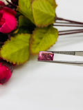 2.2 ct Tourmaline Emerald Cut - 8.8x6.8x4.35 mm - Natural Tourmaline Octagon - Code #TB1- Good Quality Pink Tourmaline