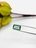 2.2 ct Tourmaline Emerald Cut - 10.7x6.7x3.4 mm - Natural Tourmaline Octagon - Code #TB1- Good Quality Light Blue Tourmaline