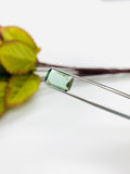 2.2 ct Tourmaline Emerald Cut - 10.7x6.7x3.4 mm - Natural Tourmaline Octagon - Code #TB1- Good Quality Light Blue Tourmaline