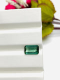 2.2 ct Tourmaline Emerald Cut - 10.7x6.7x3.4 mm - Natural Tourmaline Octagon - Code #TB1- Good Quality Light Blue Tourmaline
