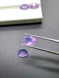 7x9 mm Lavender Quartz Oval Cut - Pack of 1 Pc - Lavender Color - AAA Quality