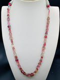 Tourmaline Nugget Necklace - 5x7 to 11x16 mm Size - Code T19 - Weight 184 cts - AAA Quality - Natural Multi Tourmaline Necklace