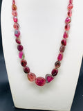 Tourmaline Nugget Necklace - 7x8 to 16x19 mm Size - Code T20 - Weight 236 cts - AAA Quality - Natural Multi Tourmaline Necklace