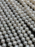 6 mm Freshwater Pearl Round beads - Natural Pearl - AAA Quality - Pearl beads