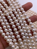 7 mm Freshwater Pearl Round beads - Natural Pearl - AAA+ Quality - Pearl beads