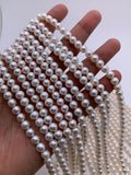 6 mm Freshwater Pearl Round beads - Natural Pearl - AAA Quality - Pearl beads