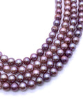 Pink Freshwater Pearl Round beads - 6-6.5 mm size -Code P4- 100% Natural Color - Pink Color AAAA Quality