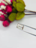 2.10 ct Tourmaline Emerald Cut - 9x6x4 mm - Code #TB1- Natural Tourmaline Octagon - Good Quality Yellow Tourmaline