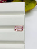 2.15 ct Tourmaline Emerald Cut - 9.25x5.5x4.5 mm - Code #TB1- Natural Tourmaline Octagon - Good Quality Light Pink Tourmaline