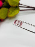 2.15 ct Tourmaline Emerald Cut - 9.25x5.5x4.5 mm - Code #TB1- Natural Tourmaline Octagon - Good Quality Light Pink Tourmaline