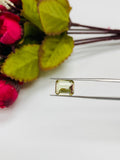2.5 ct Tourmaline Emerald Cut - 8.7x7x4.6 mm - Natural Tourmaline Octagon - Code #TB1- Good Quality Olive Green Tourmaline