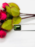 2.7 ct Tourmaline Emerald Cut - 9.3x7x4.35 mm - Natural Tourmaline Octagon - Code #TB1- Good Quality Tourmaline