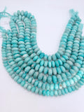 Amazonite Roundel Beads 12/13/ 16 mm - Length in 14 Inch , Amazonite Rondelle beads AAA Quality Natural Amazonite.