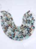 Peruvian Opal Roundel Beads 10/ 11/ 12 mm Size • Length 14 Inch • AAA Quality • Natural Peruvian Opal Rondelle beads • Origin Peru