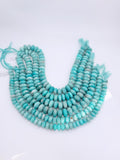 Amazonite Roundel Beads 12/13/ 16 mm - Length in 14 Inch , Amazonite Rondelle beads AAA Quality Natural Amazonite.