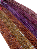 Garnet Faceted Cube Beads - 2 mm Size- - AAA Quality- Natural Hessonite shaded/ yellow/ Hessonite/ rhodolite/Red/ Champagne / Garnet