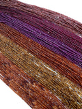 Garnet Faceted Cube Beads - 2 mm Size- - AAA Quality- Natural Hessonite shaded/ yellow/ Hessonite/ rhodolite/Red/ Champagne / Garnet