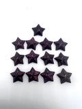 Purple Spiny Oyster Shell Star Cabs • 18 mm Size • Pack of 1 Pc • AAA Quality • Natural Shell Cabochon • Purple Color