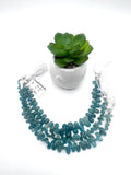 Grandidierite Drops Beads 8-12X 6-8 mm size - AAA Quality - Length 8'' - Grandidierite Briolette Teardrop Beads