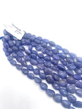 Tanzanite nugget Beads 11-19X8-12 mm Size - Length 40 cm Good Quality Beads - Tanzanite Beads