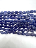 Tanzanite nugget Beads 10-18X7-12 mm Size - Length 40 cm Good Quality Beads - Tanzanite Beads