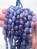Tanzanite nugget Beads 10-18X7-12 mm Size - Length 40 cm Good Quality Beads - Tanzanite Beads