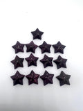 Purple Spiny Oyster Shell Star Cabs • 18 mm Size • Pack of 1 Pc • AAA Quality • Natural Shell Cabochon • Purple Color