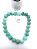 Chrysoprase Round Beads • 17-18 mm Size • Code - • AAA quality • Length 40 Cm • Natural Chrysoprase beads • Origin Australia