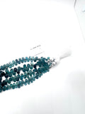 Grandidierite Faceted Drops Beads - 10-13X 6-8 mm size - AAA Quality - Length 8'' Grandidierite Briolette Teardrop Beads