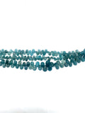 Grandidierite Drops Beads 8-12X 6-8 mm size - AAA Quality - Length 8'' - Grandidierite Briolette Teardrop Beads