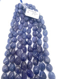 Tanzanite nugget Beads 11-19X8-12 mm Size - Length 40 cm Good Quality Beads - Tanzanite Beads