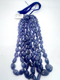 Tanzanite nugget Beads 10-18X7-12 mm Size - Length 40 cm Good Quality Beads - Tanzanite Beads