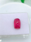 Pink Tourmaline Rectangle 10x16 mm Cabochon - Code D18 - Origin Congo mines - Weight 5.85 carats - Natural Tourmaline Cabs