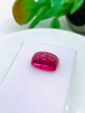 Pink Tourmaline Rectangle 10x16 mm Cabochon - Code D18 - Origin Congo mines - Weight 5.85 carats - Natural Tourmaline Cabs