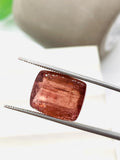 Pink Tourmaline Rectangle 15x12 mm Cabochon - Code D41 - Origin Congo mines - Weight 12.18 carats - Natural Tourmaline Cabs