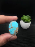 Turquoise Cabochon • Code M17- M124 • AAA Quality • Natural Turquoise Cabs • Turquoise Loose Stone